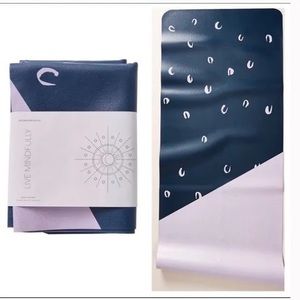 Anthropologie Thin Travel Yoga Mat